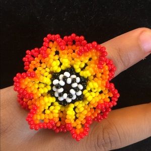Multiple Color Hand Crafted Ring